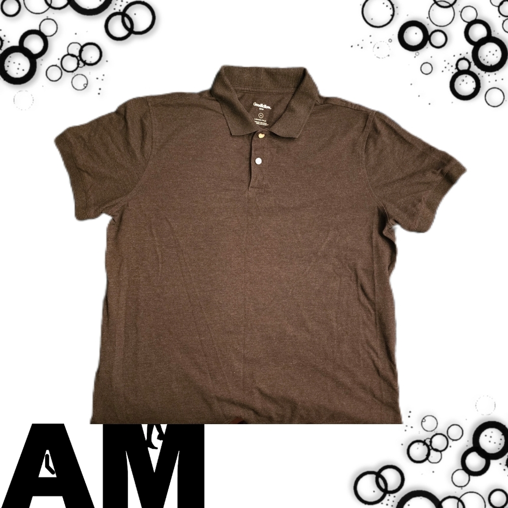 Goodfellow Co Men's Standard Fit Short Sleeve Loring Polo T-Shirt